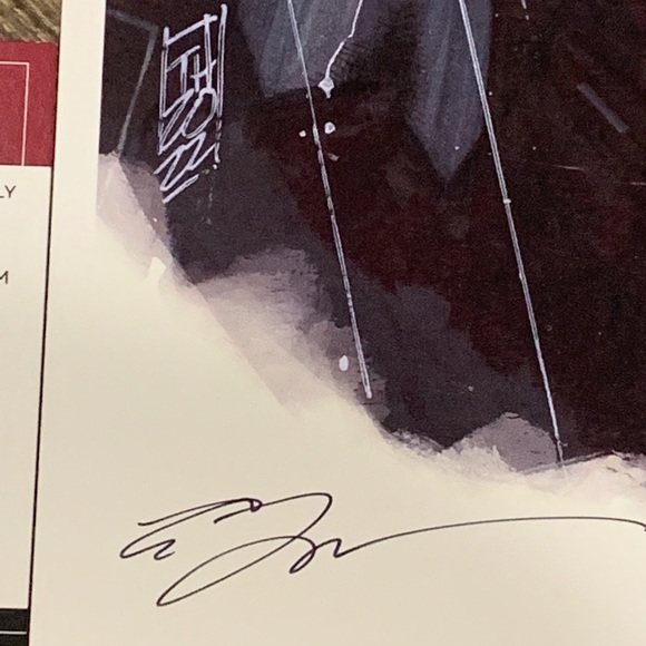 Tom Hodges Batman 11x17  Autographed Limited Edition  #3 of 20 Made with COA - Picture 3 of 6